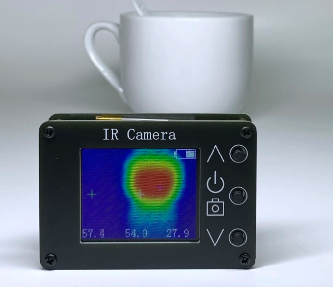 CAMARA DE IMAGEN TERMICA INFRARROJA DIGITAL SENSORES DE TEMPERATURA 24X32 PIXELES-40 ℃ A 300 ℃